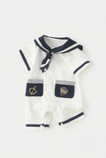 Little Sailor Cotton Romper