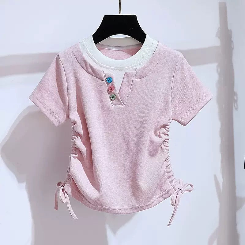 Sunny Sunshine Rib-Knit Set