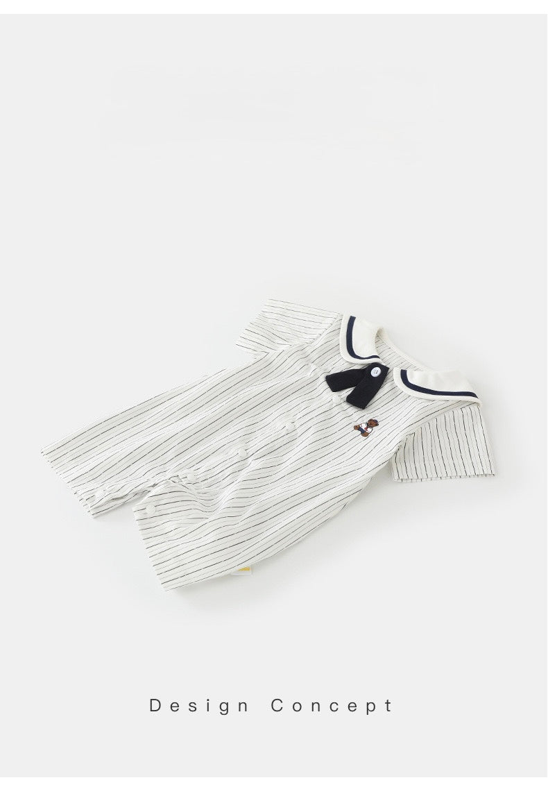 Bear Sailor Romper