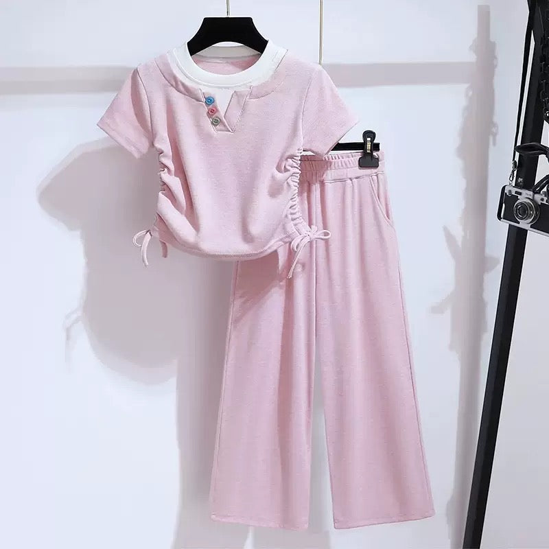 Sunny Sunshine Rib-Knit Set