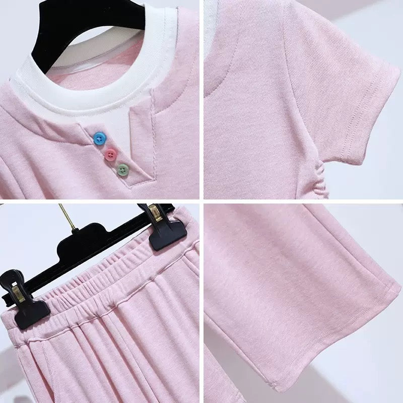 Sunny Sunshine Rib-Knit Set