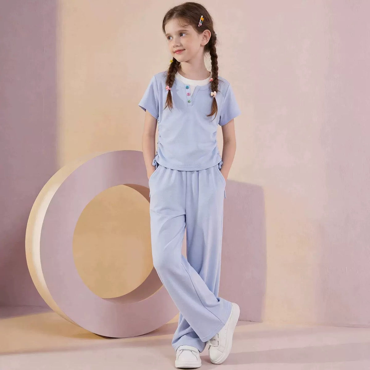 Sunny Sunshine Rib-Knit Set