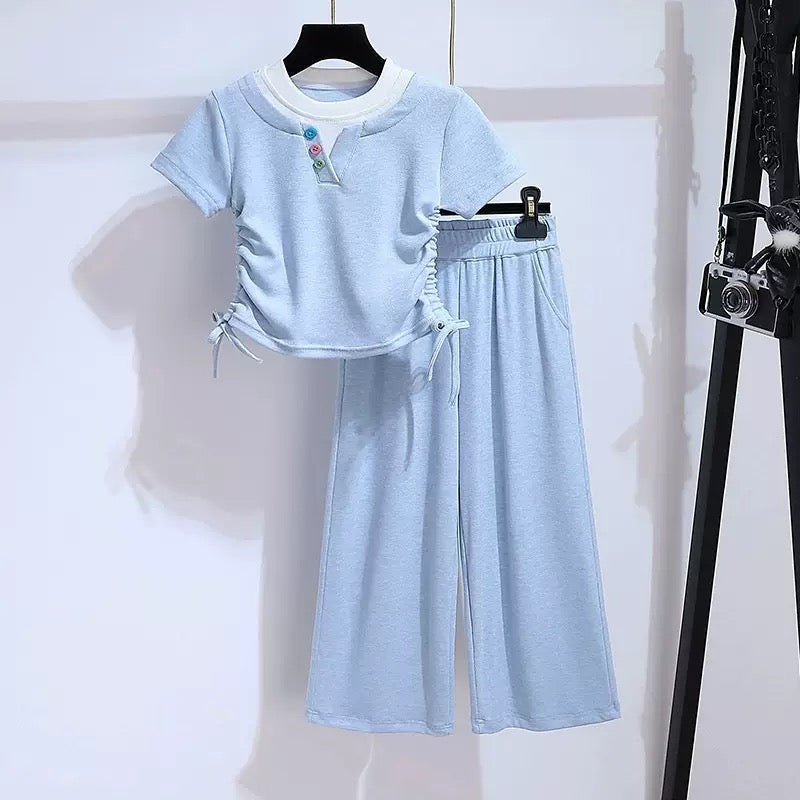 Sunny Sunshine Rib-Knit Set