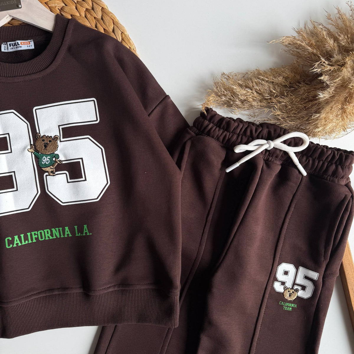 Teddy Sweatshirt & Jogger Set