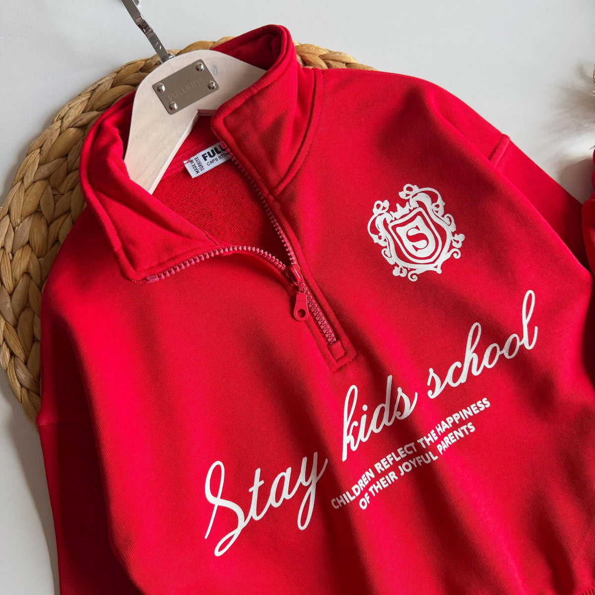 Stay Kids School Half-Zip Set