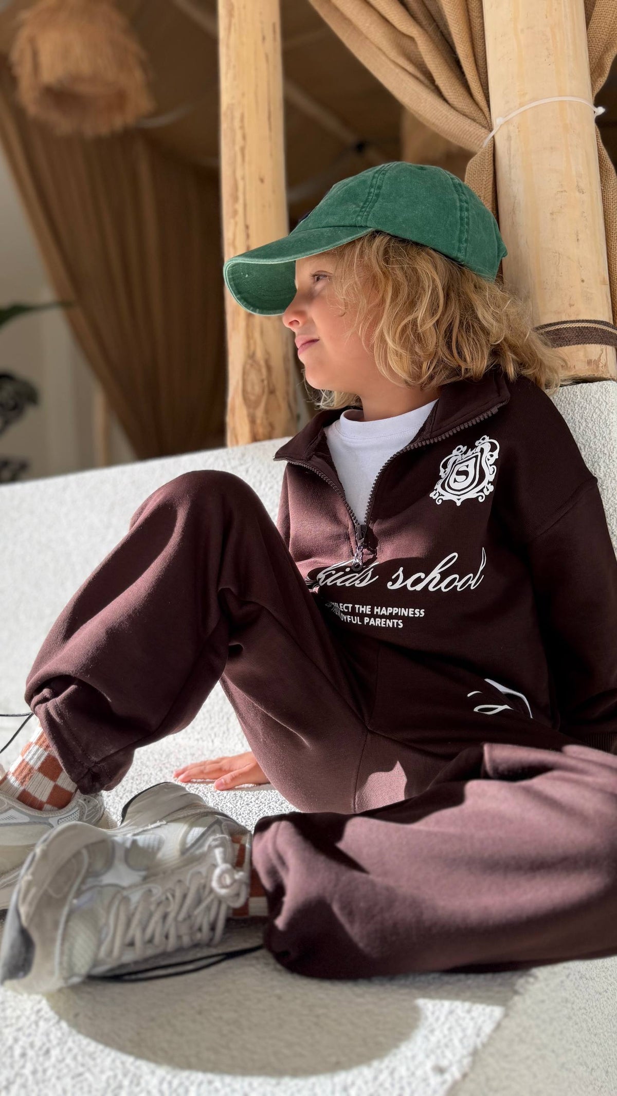 Stay Kids School Half-Zip Set
