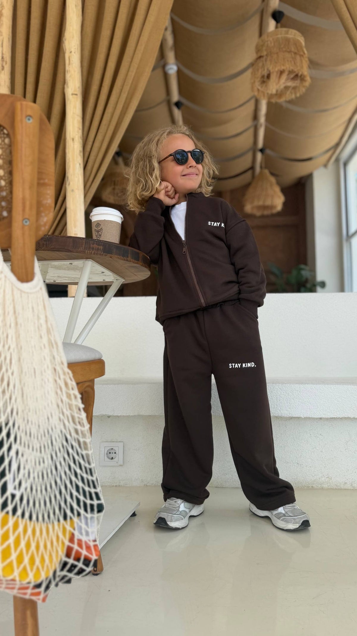 Stay Kind Zip Jacket & Jogger Set