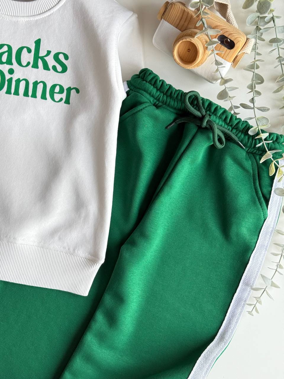 Snacks for Dinner Sweatshirt & Jogger Set