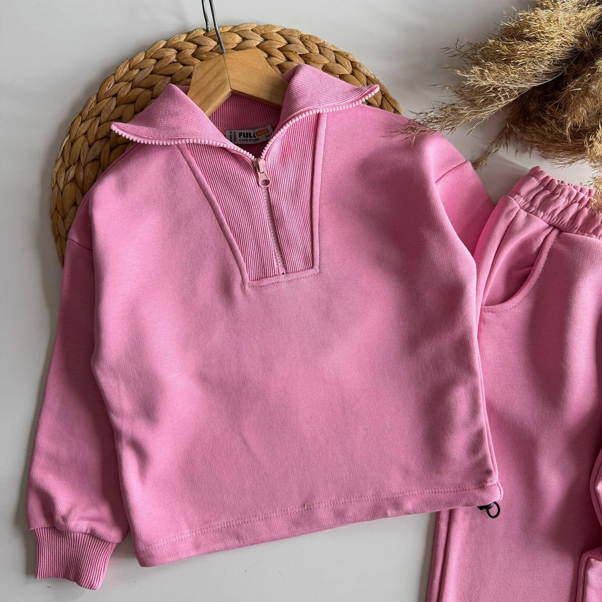 Lemon Half-Zip Jogger Set