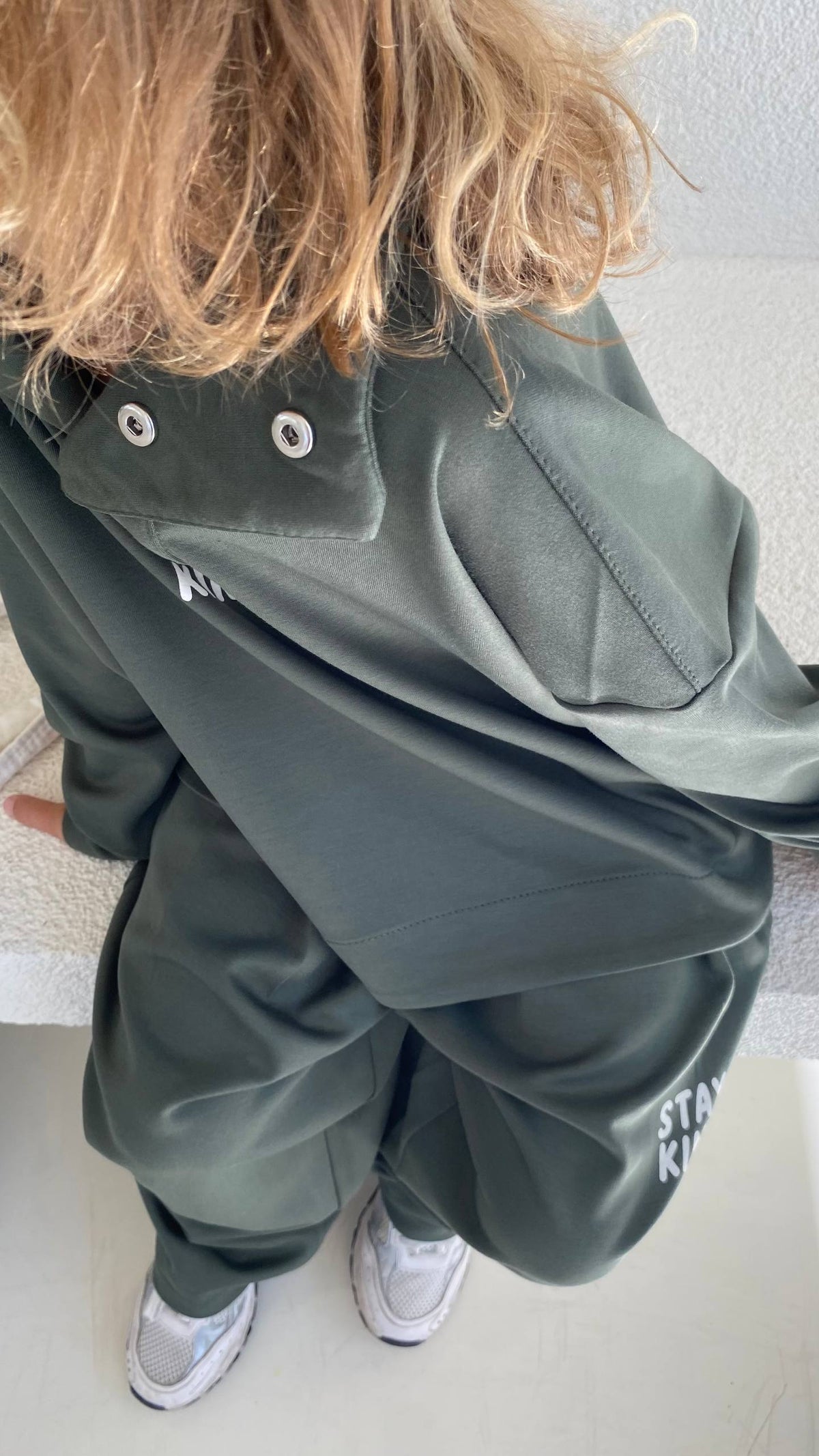 Collared Sweatshirt & Jogger Set
