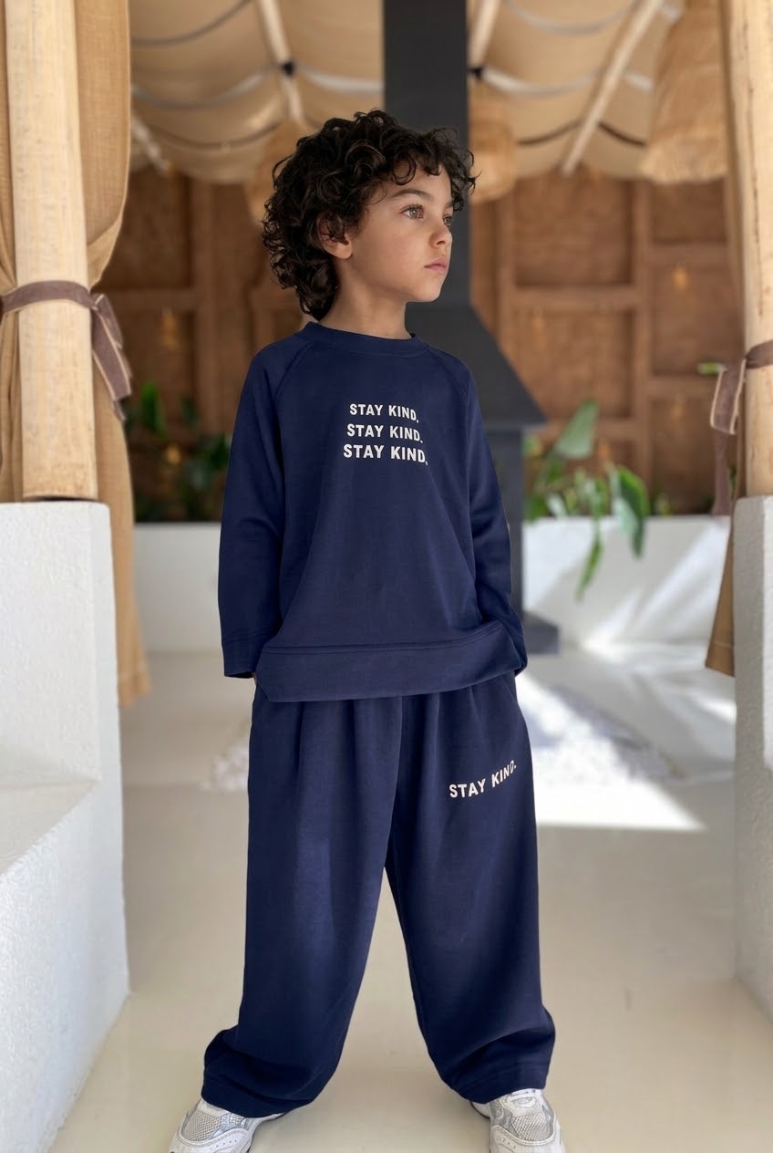 Stay Kind Sweatshirt & Jogger Set