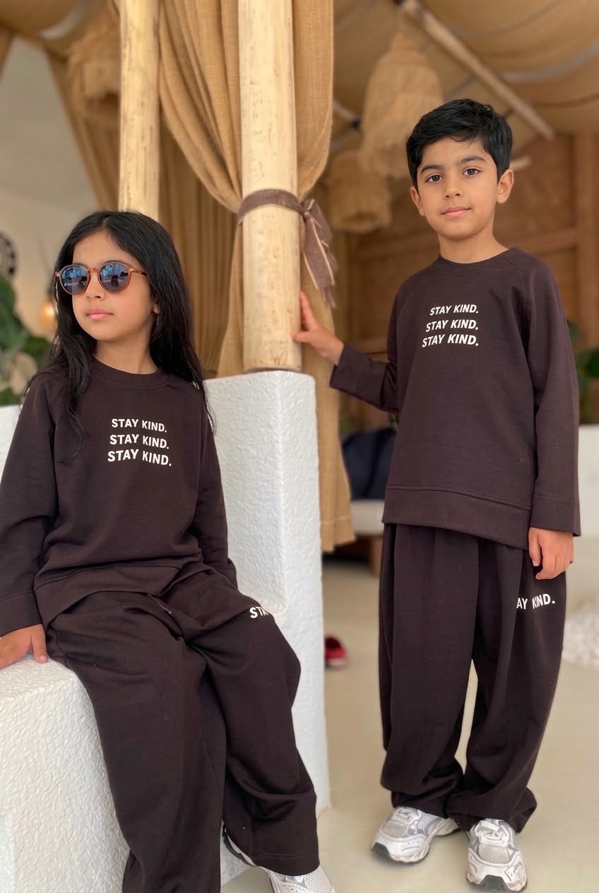 Stay Kind Sweatshirt & Jogger Set