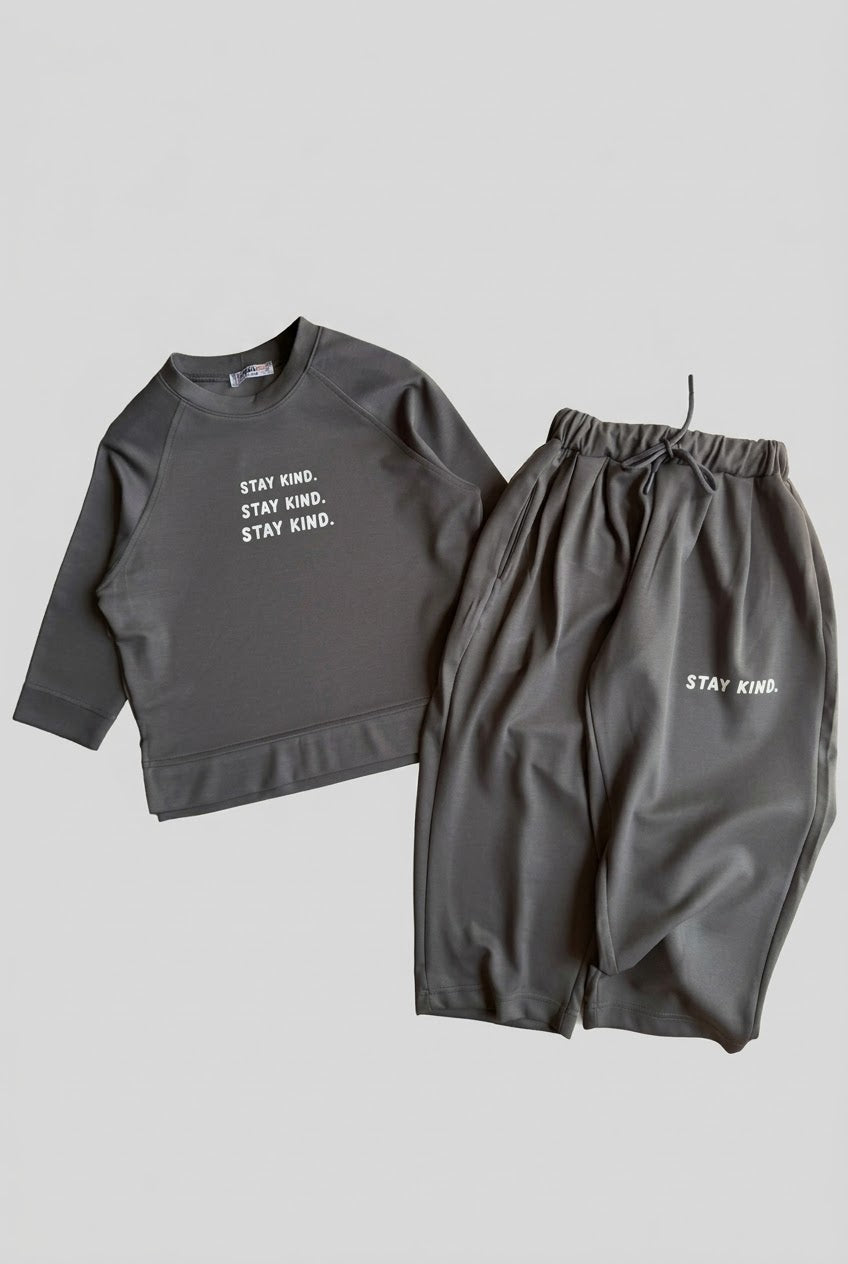 Stay Kind Sweatshirt & Jogger Set