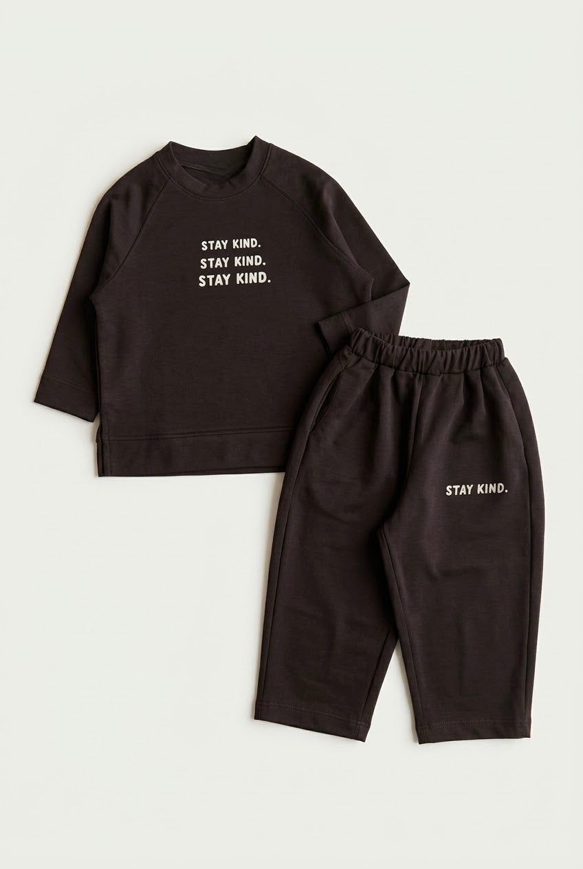 Stay Kind Sweatshirt & Jogger Set