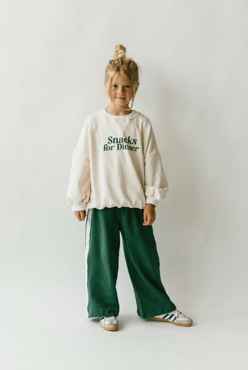 Snacks for Dinner Sweatshirt & Jogger Set