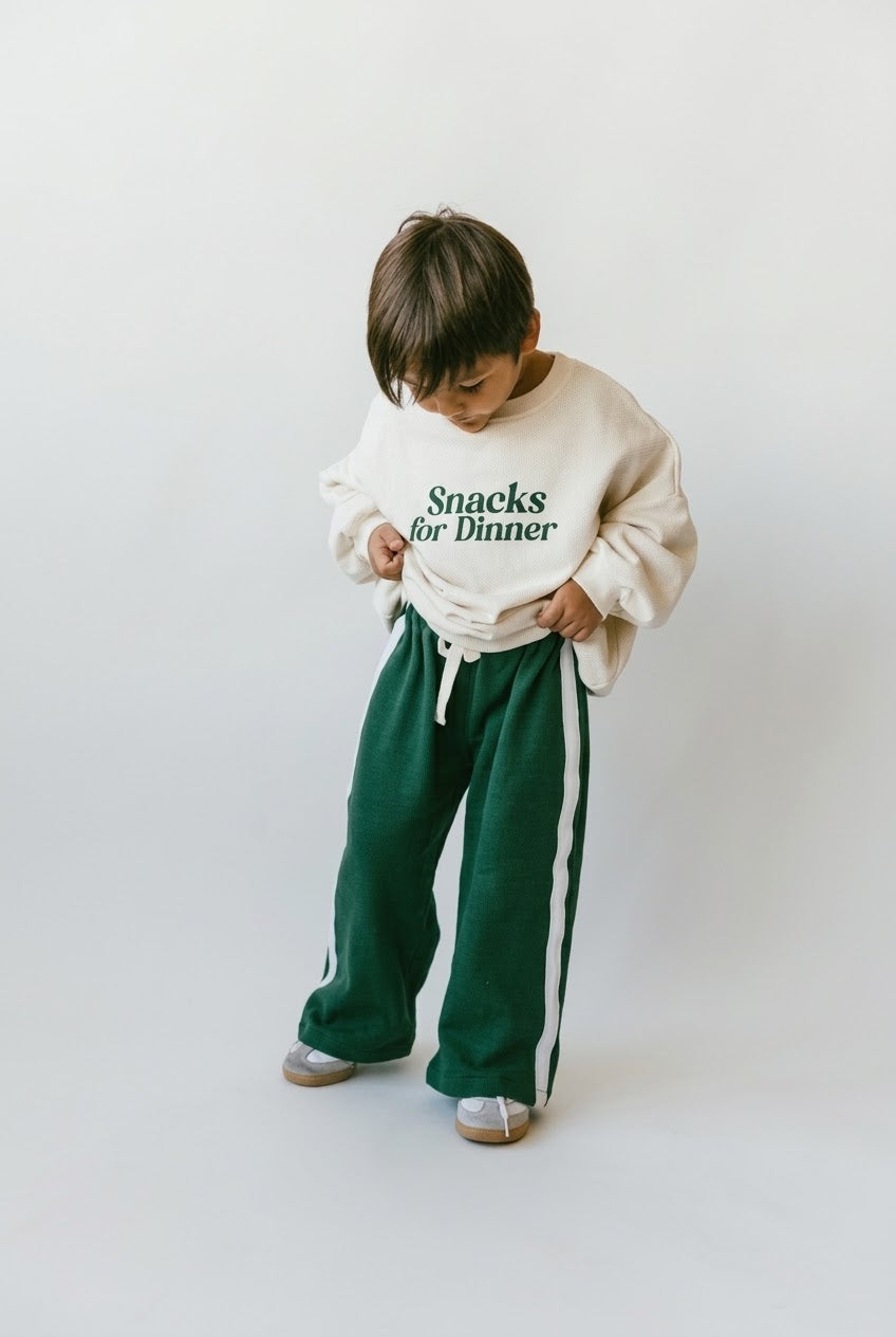 Snacks for Dinner Sweatshirt & Jogger Set