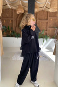 Collared Sweatshirt & Jogger Set
